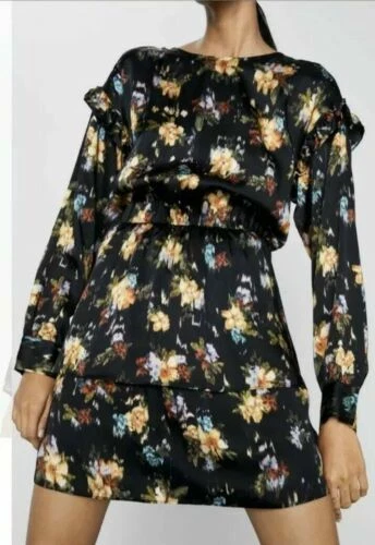 Zara Petite Floral Dresses for Women