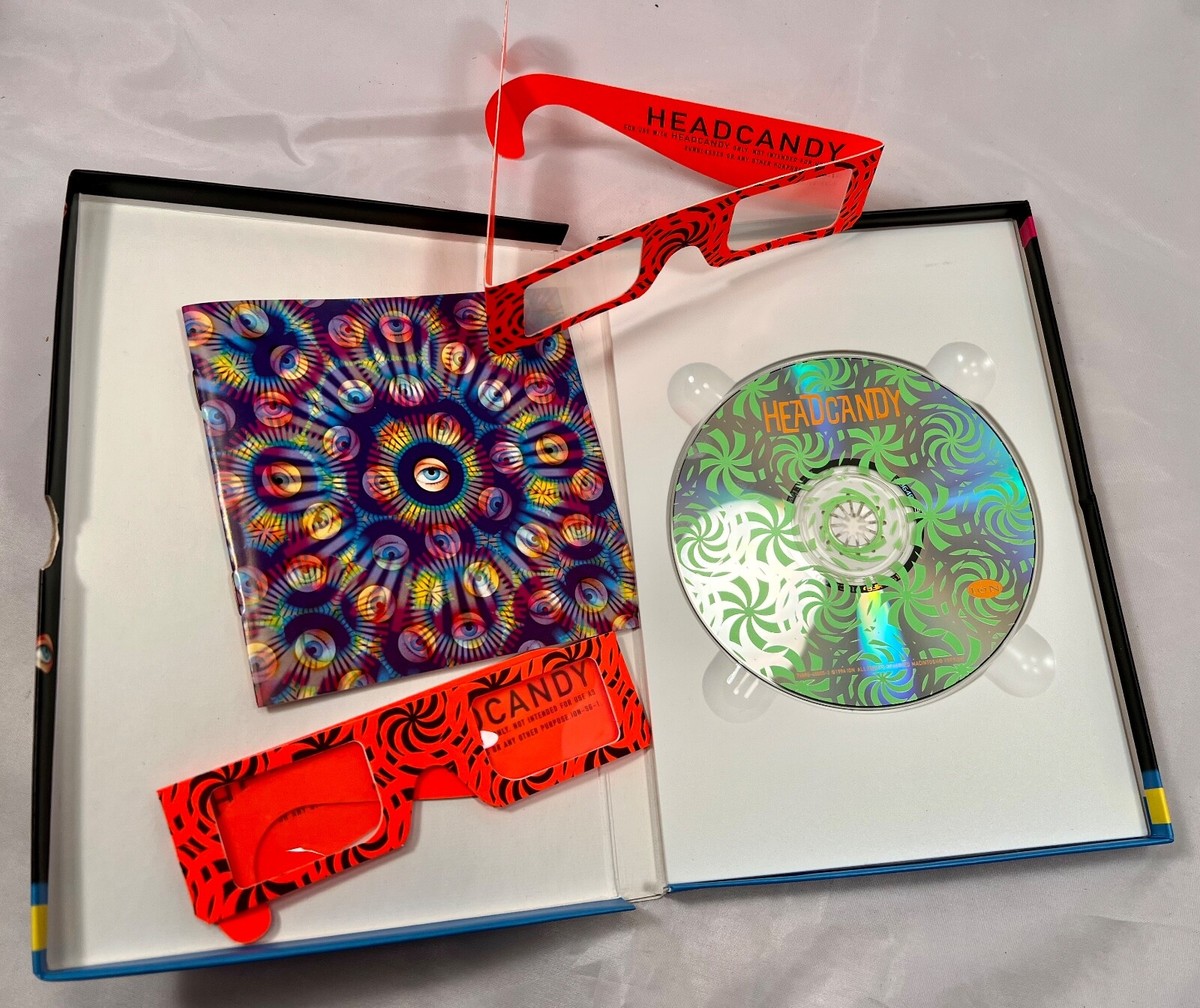 Rare Vintage HEADCANDY by Brian Eno Mac CD-ROM, Like-New Condition