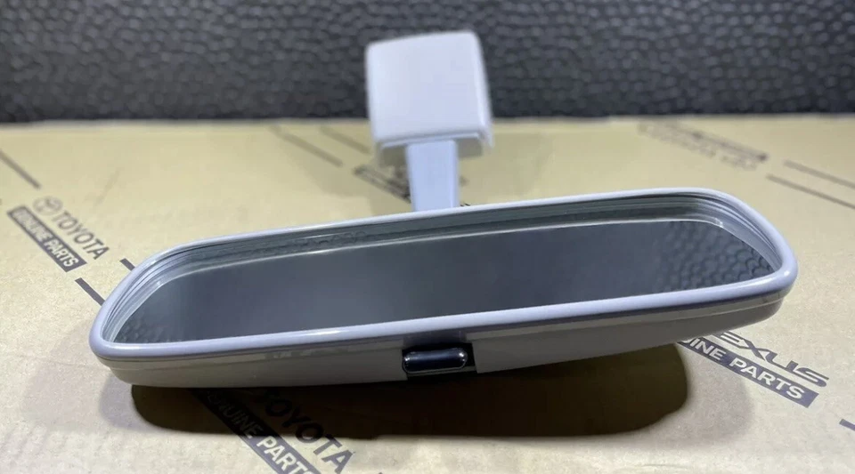 91 - 97 TOYOTA LAND CRUISER FJ80 FZJ80 REAR VIEW INSIDE MIRROR GRAY OEM NEW - Image 2 of 4