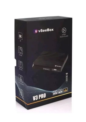Message for the Best Price. VSeeBox V3 Pro 8K UHD Streaming Box, 64GB , Android