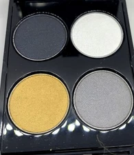 Lancome Colour Focus Eyeshadow Quad Flash Darkroom Silverscreen Slide