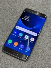 Samsung Galaxy S7 Edge Gold Unlocked 32GB 5.5" 12MP Android Smartphone - Cracked