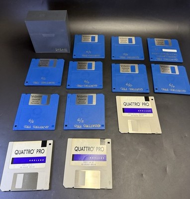 Borland Quattro Pro 3.5 Disks VB3