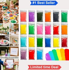 Colored Sand for Crafts 21 Pack 4.63 lb Kids Sand Art Kit DIY Painting Project