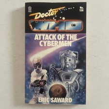 Doctor Who Attack of The Cybermen ~ ERIC SAWARD 1989 Target Paperback
