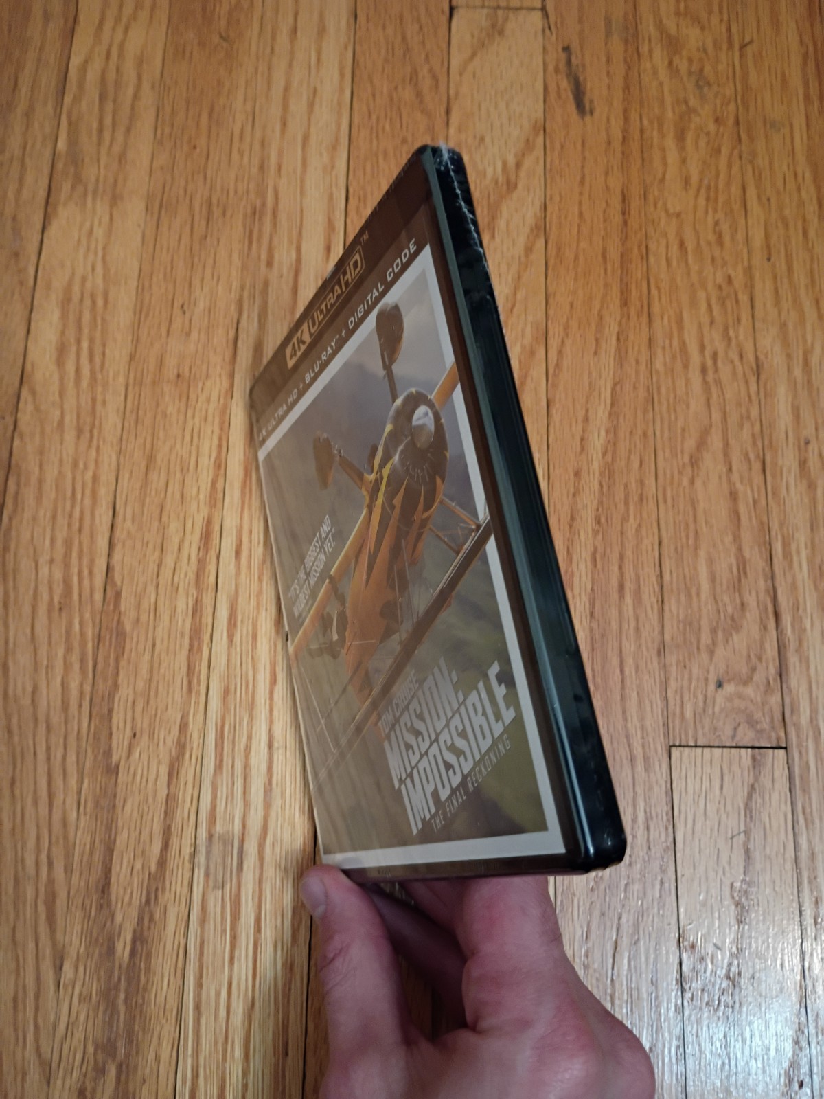 Mission Impossible Final Reckoning 4k + Blu Ray + digital code with slipcover