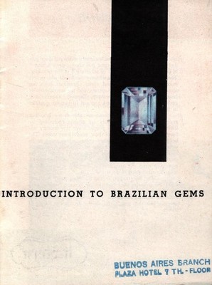Vintage 1953 H. Stern Introduction to Brazilian Gems Brochure Jewelry