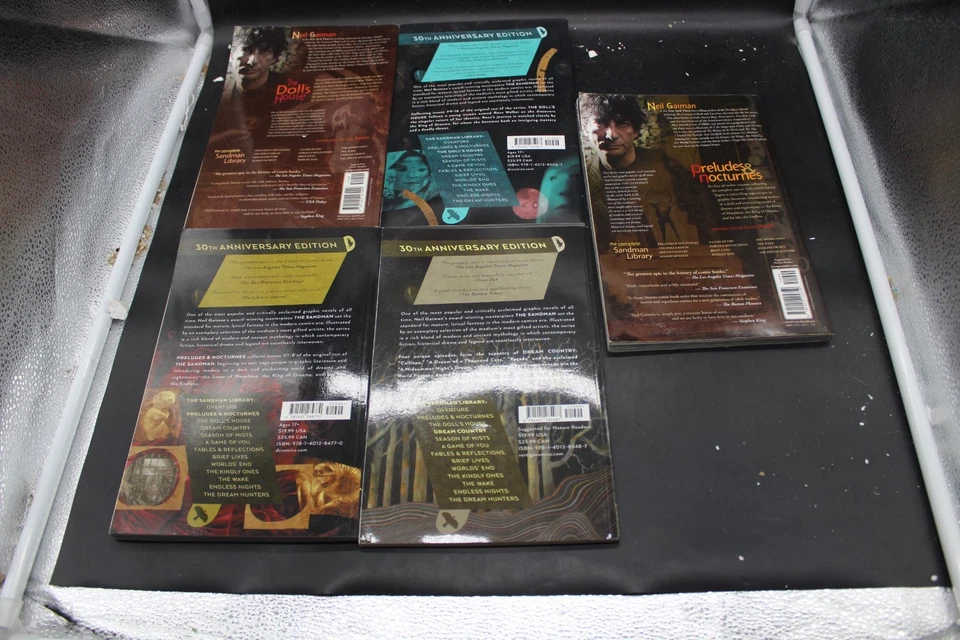 The Sandman Different Volumes Neil Gaiman TPB Lot 2010 - Image 2 of 3