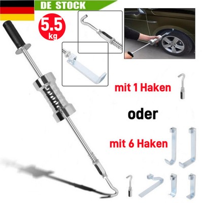 Gleithammer 5,5 kg Zughammer Auszieher PDR Ausbeulsatz & Haken Ausbeulwerkzeug