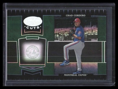 2004 Leaf Certified Cuts Marble Emerald 118 Chad Cordero 2/5