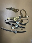 Vintage Ladies Watch Lot Bulova Caravelle Citizen Timex Elgin Swiss