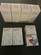 Mombella LOT 4 Classic 6oz PPSU baby feeding bottles  4 teethers New Sealed