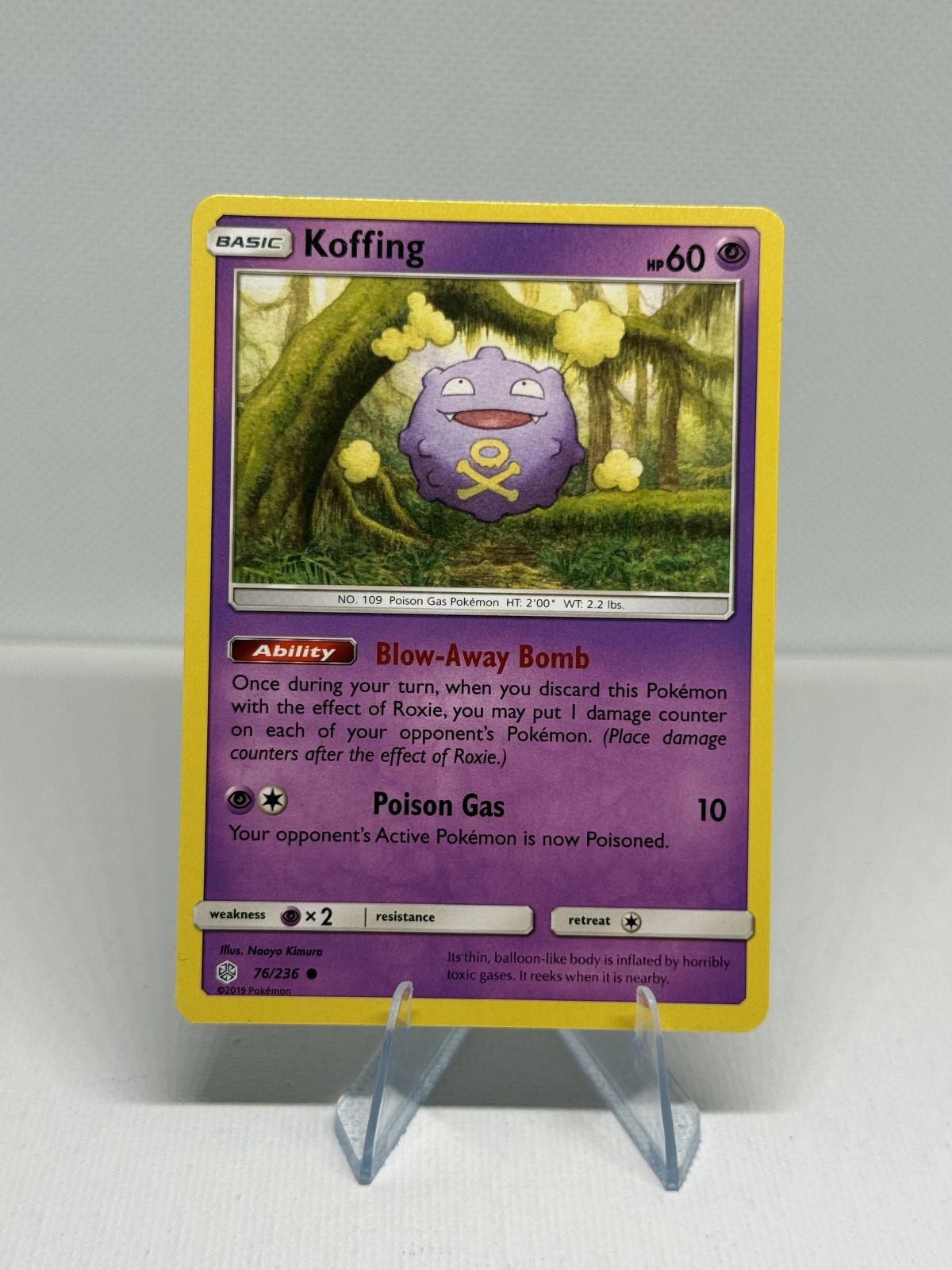 Koffing Common SM - Cosmic Eclipse 76/236 LP