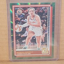 Marina Mabrey 2025 Donruss WBA Green Lazer Card Connecticut Sun