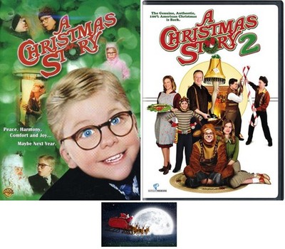 A Christmas Story Double Feature One 1 & Two 2 DVD Set New