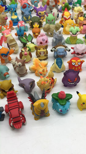 Menge 150+ Japanische Pokemon Bandai Vinyl Fingerpuppen Konvolut Pikachu Figuren - Video 1 von 1