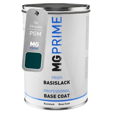 Autolack Dose spritzfertig für Chrysler PGM Dark Green Pearl Basislack 1,0L