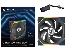 Lian Li UNI Fan SL Wireless 120mm ARGB Fan Single Pack - 2.4 GHz Wireless Signal