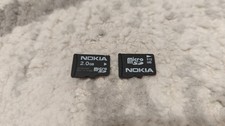 Nokia microSD Cards 2GB 512MB - Excellent