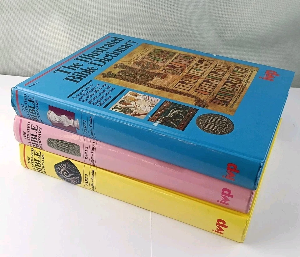The Illustrated Bible Dictionary Books 1-3 Bundle (Hardcover 1980) Book Set - image 2 of 4