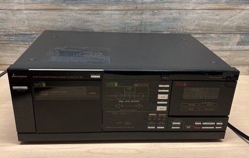 Mitsubishi DT-156 Auto Changer 7+1 Dual Cassette Deck *FOR PARTS REPAIRS