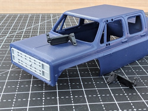 Axial SCX24 Chevy 1/24 Scale Body 155mm (Gladiator) RC Crawler Truck Overland - Picture 5 of 14