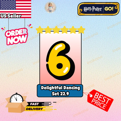 Set 22.9 - 6  Delightful Dancing | Harry Potter   Monopoly GO   Fast Delivery