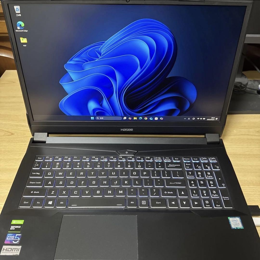 ゲーミングノートPC i5 9400 gtx1660ti