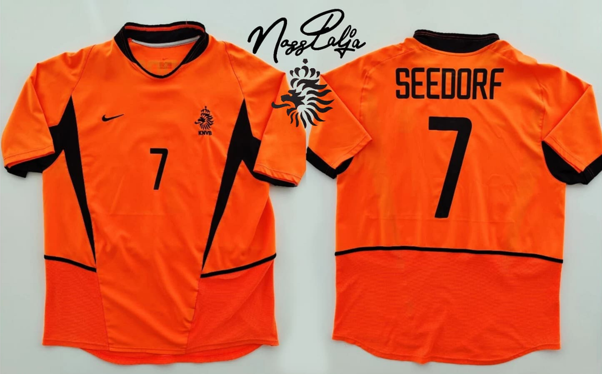 NIKE オランダ代表　2002/03 ユニフォーム　 XL Netherlands Seedorf 2002/03 Nike Home Shirt Holland Jersey L