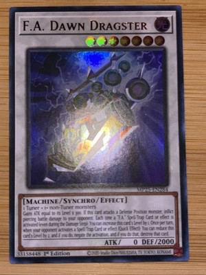 Yugioh! F.A. Dawn Dragster - MP25-EN284 - Ultra Rare - 1st Edition Near Mint, En