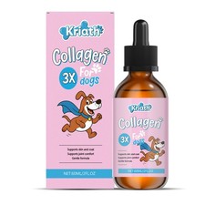 Premium Collagen for Dogs Liquid Collagen for Dogs with Hyaluronic Acid - 4 oz