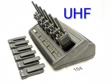 Motorola DP4400e UHF 6 Set + 6Way Charger + 6 Additional High Capacity Batteries