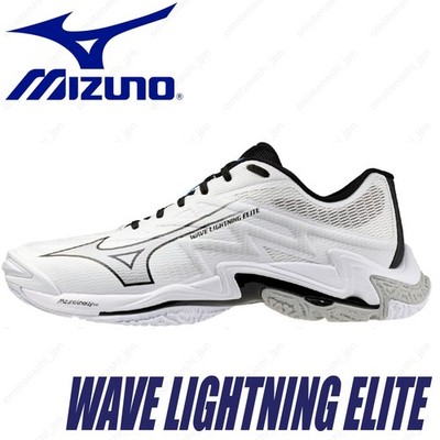 MIZUNO Volleyballschuhe WAVE LIGHTNING ELITE V1GA2600 weiß/schwarz