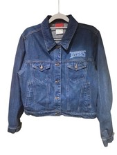 Reebok Tennessee Titans Women’s Denim Jacket Blue NFL Team Logo Size M