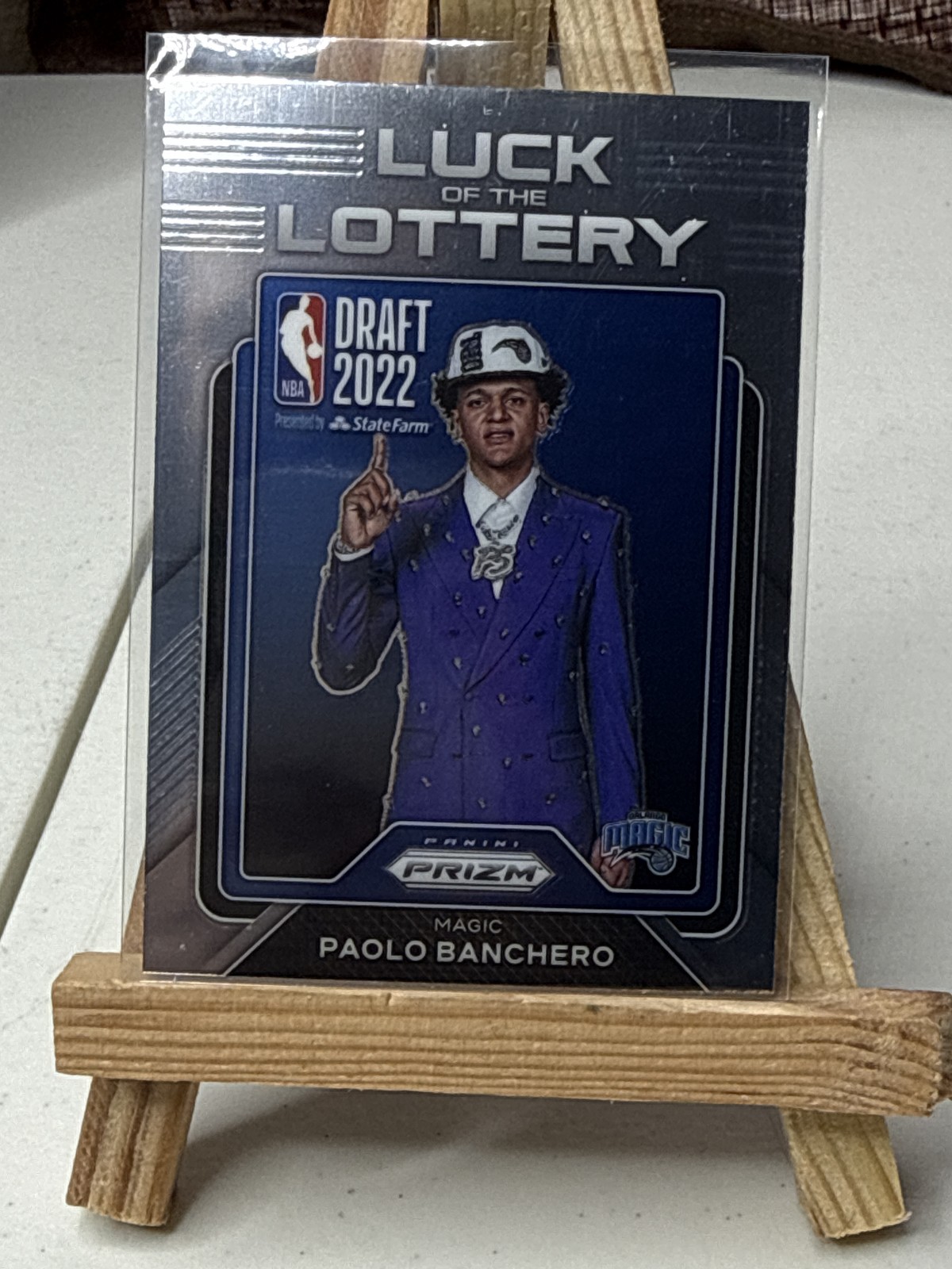 2022-23 Panini Prizm #11 Paolo Banchero Luck of the Lottery