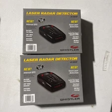 Whistler LR-300GP Radar Detector with Internal GPS New Open Box Never Used