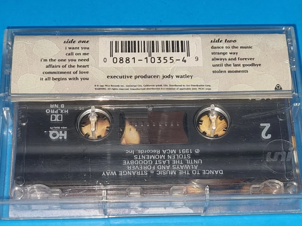 Jody Watley Affairs Of The Heart Audio Cassette Tape VGC 👌  - image 2 of 4
