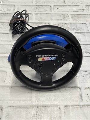 Thrustmaster Nascar Compact Wheel for PlayStation PS1 PSX PS2 Vibration NO PEDAL