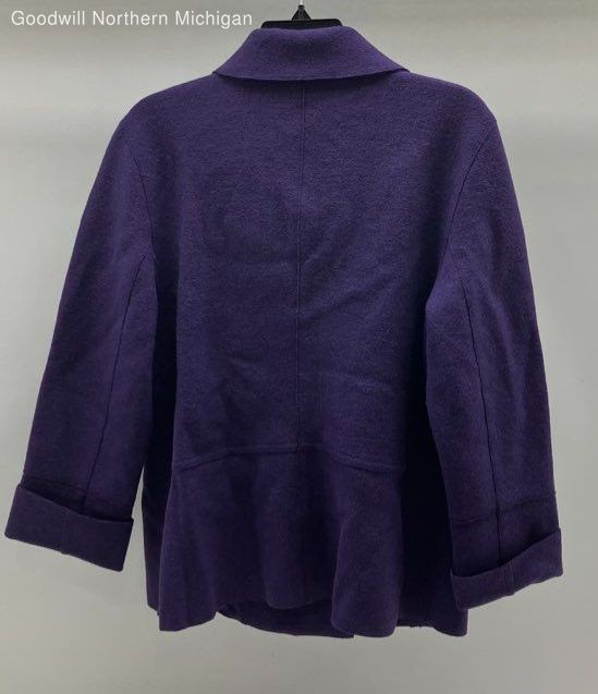 Women's BEYOND THREADS Purple Button Jacket - Siz… - image 2