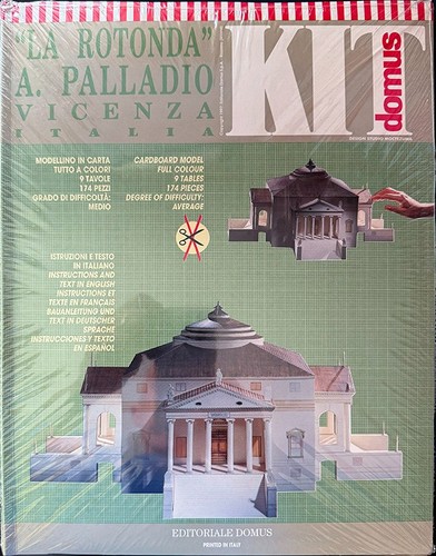 Kit Domus "La Rotonda" di A. Palladio Vicenza Cartón