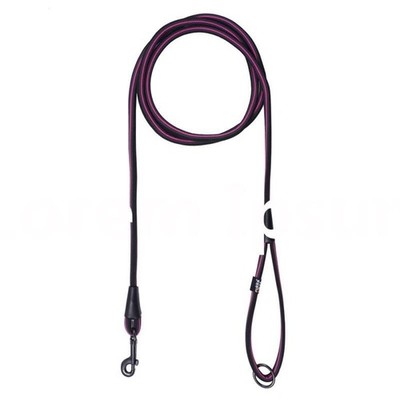 RUKKA PETS HUNDELEINE - Grip Rundleine Leine - 200 cm x 12 mm groß rosa