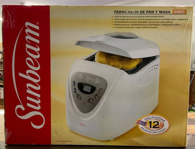 Sunbeam 5891 Programmable Bread Maker Machine NIB