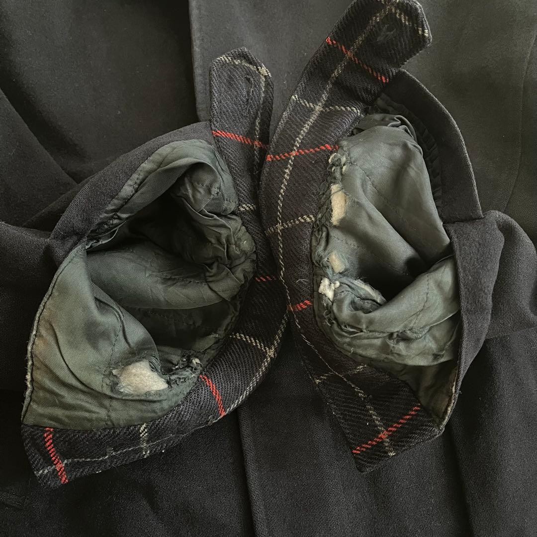 90s Burberry Made in England Wool Jacket in Navy thumbnail 14