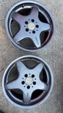 2X AMG Mercedes 170 SLK 5 Spoke Wheel 8.5 x 17" ET30 Z8664 HWA1704010202