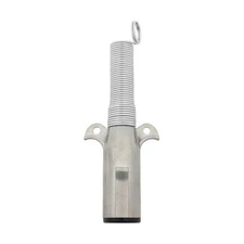 United Pacific 90500 Electrical Pin Connector, Round, 7-Way, Female, Split Pin