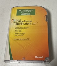 Microsoft Office Home And Student 2007 With CD Product Key
