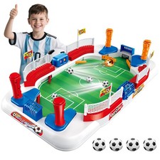 Mini Foosball Table Soccer Board Games for Kids Adults Indoor Tabletop Footba...