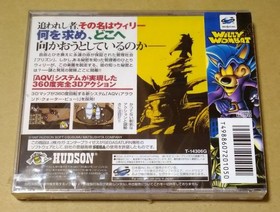 Willy Wonbat Sega Saturn NTSC-J Japan Import Retro Classic Japanese Rare