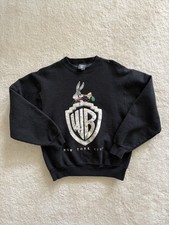 Vintage 90s Warner Brothers Looney Tunes Bugs Bunny Crewneck Sweatshirt Medium