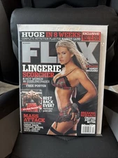 Flex Magazine December 2005 WWE Diva Ashley Massaro, Lingerie Issue Vol.23 #10 